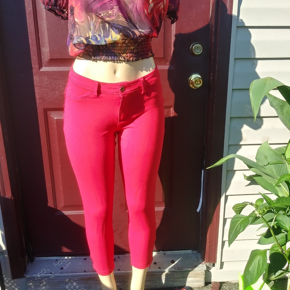 Savage Red Jeggins